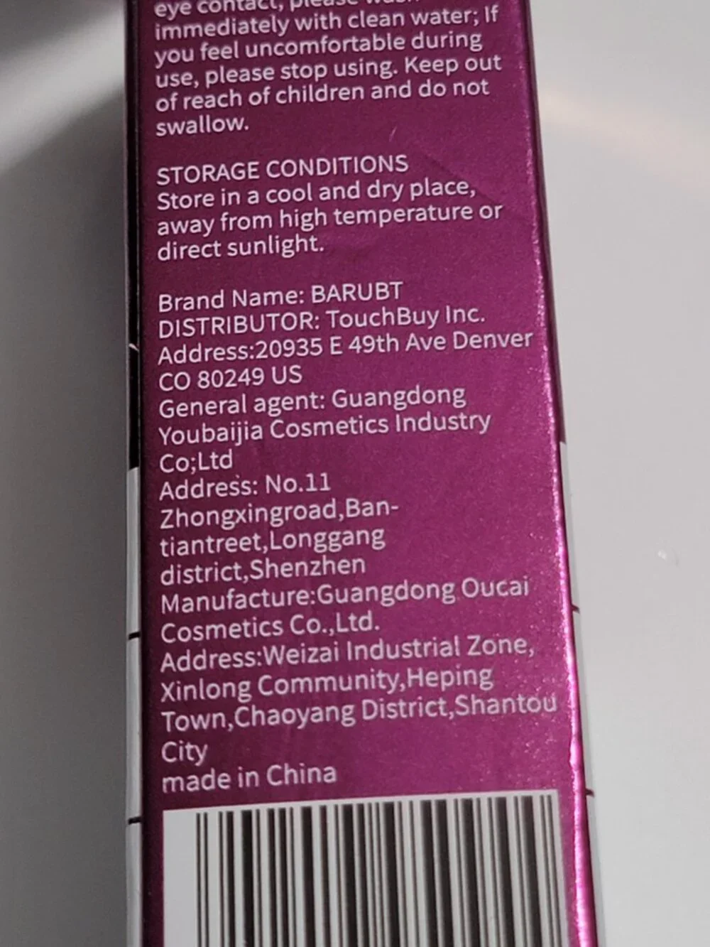 Barubt Calcium Power Multi Balm Firms Skin Core Stick Exp 08/27/2028 New